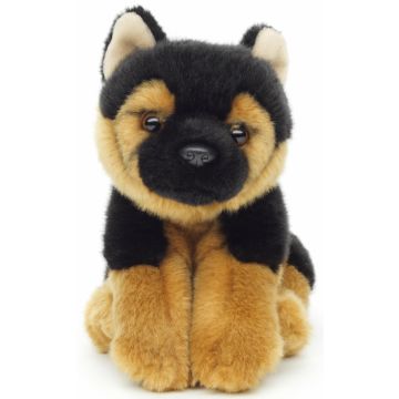 Deutscher Schäferhund Welpe, sitzend - 20 cm (Höhe) -- Plüsch-Hund