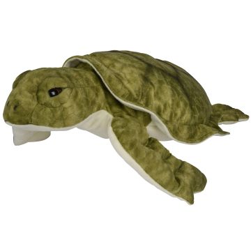 Grüne Meeresschildkröte - 55 cm (Länge) -- Plüsch-Schildkröte