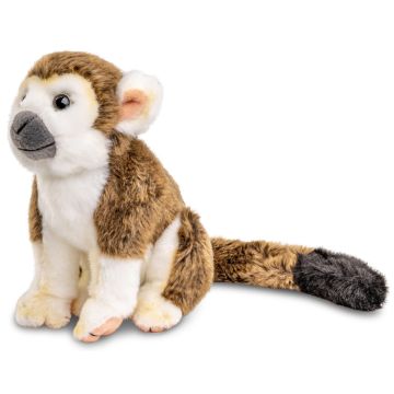 Totenkopfaffe, sitzend - 19 cm (Höhe) -- Plüsch-Affe