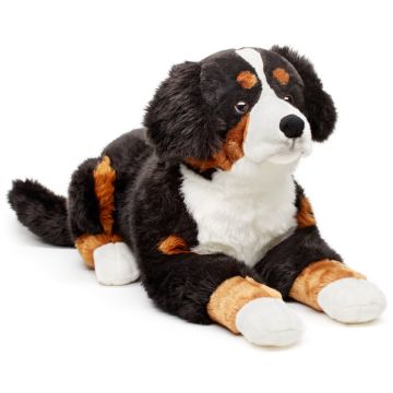 Berner Sennenhund, liegend - 70 cm (Länge) -- Plüsch-Hund