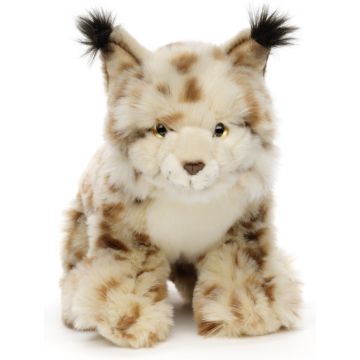 Luchs, sitzend - 31 cm (Länge)