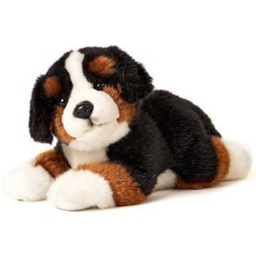 Berner Sennenhund Welpe, liegend - 24 cm (Länge) -- Plüsch-Hund