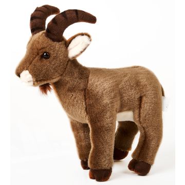 Steinbock, stehend - 30 cm (Höhe) -- Plüsch-Ziege