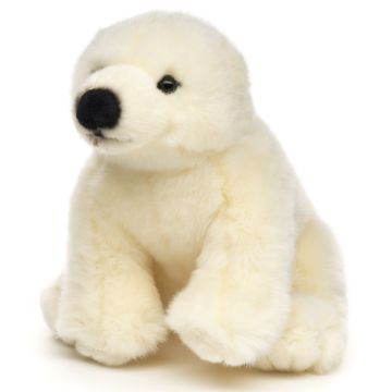 Eisbär Junges, sitzend - 16 cm (Höhe)