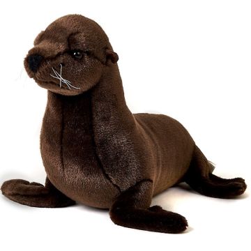 Seelöwe braun - 45 cm (Länge) -- Plüsch-Robbe