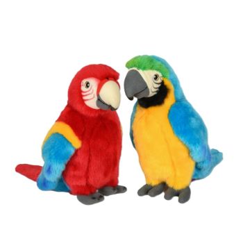 Papagei  2 sort. - 28 cm (Höhe)