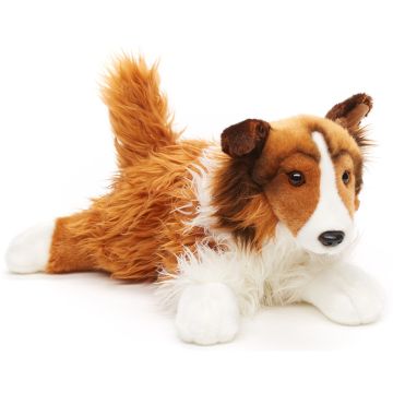 Langhaarcollie, liegend - 41 cm (Länge) - VE 20 St