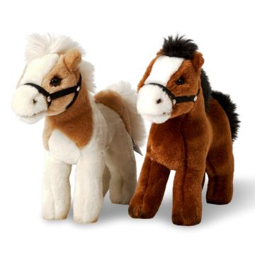 Pferd, stehend 22 cm 2 sort. - VE 90 St.
