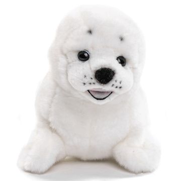Seehund (weiß) - Robbe - 31 cm (Länge)