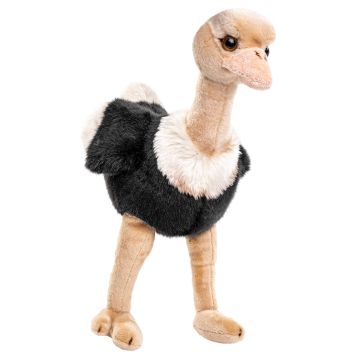 Vogel Strauß - 36 cm (Höhe) -- Plüsch-Vogel