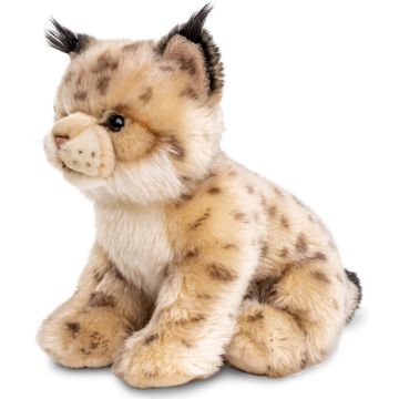 Luchs Junges, sitzend - 22 cm (Höhe)