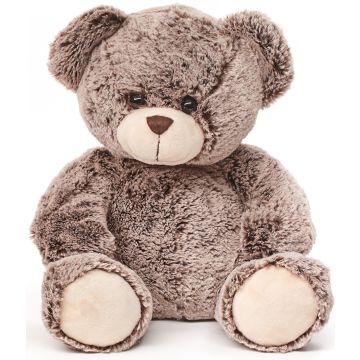 Teddybär (dunkelbraun) - superweich - 24 cm (Höhe) -- Plüsch-Bär, Teddy