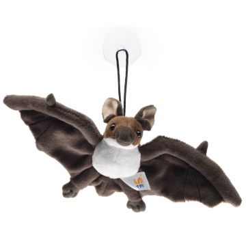 Bat (brown and white) - With Suction Cup - 23 cm (width)