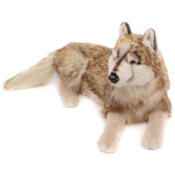 Wolf, liegend - 100 cm (Länge)