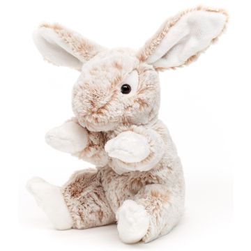 Hase mit Schlappohren, groß (hellbraun) -  superweich - 22 cm (Höhe) -- Plüsch-Kaninchen