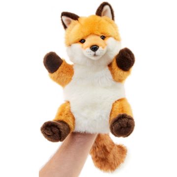 Handpuppe Rotfuchs klassisch - 28 cm (Höhe) -- Plüsch-Fuchs