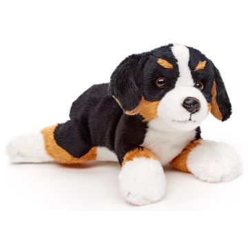 Berner Sennenhund Plushie (ohne Leine) - 21 cm (Länge) -- Plüsch-Hund