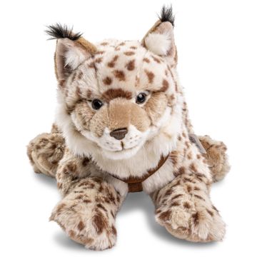 Luchs, liegend (ohne Geschirr) - 46 cm (Länge)