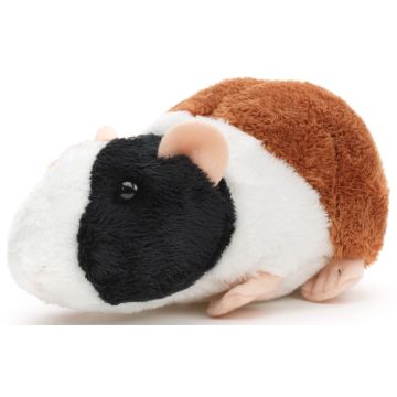 Meerschweinchen Plushie (schwarz-braun) - 15 cm (Länge)