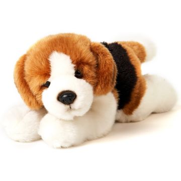 Beagle Welpe, liegend - 24 cm (Länge) -- Plüsch-Hund