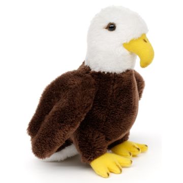 Weißkopfseeadler Plushie - 12 cm (Höhe) -- Plüsch-Vogel, Adler