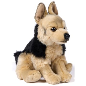 Deutscher Schäferhund, sitzend - 27 cm (Höhe) -- Plüsch-Hund