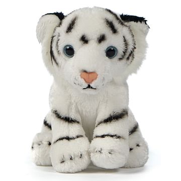 Weißer Tiger Plushie - 15 cm (Länge)