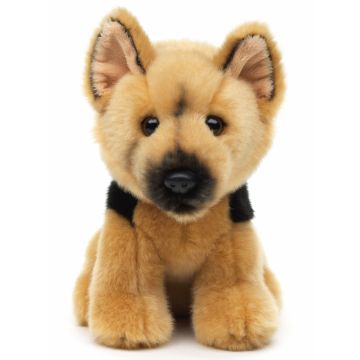 Deutscher Schäferhund, sitzend - 19 cm (Höhe) -- Plüsch-Hund