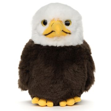 Weißkopfseeadler Baby - 17 cm (Höhe) -- Plüsch-Vogel, Adler