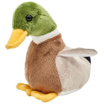 Ente (ohne Stimme) - 16 cm (Länge) -- Plüsch-Vogel