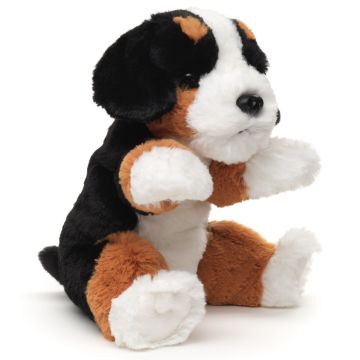 Berner Sennenhund, sitzend - Kawaii - 20 cm (Höhe) -- Plüsch-Hund