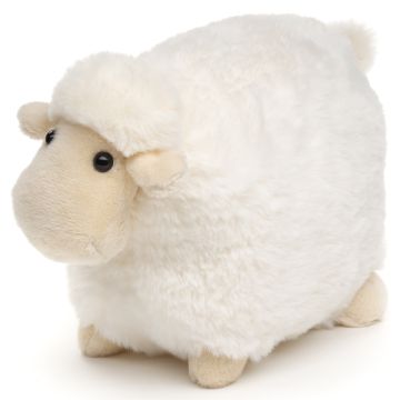 Sheep (white), standing - 19 cm (length)