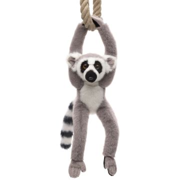 Katta Lemur mit Klettverschluss an den Händen - 17 cm (Höhe) -- Plüsch-Affe