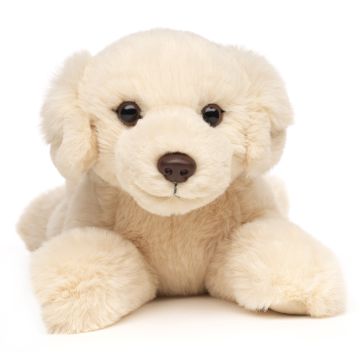 Golden Retriever, liegend - 29 cm (Länge) - 'Eco-Line' - 100 % recyceltes Material -- Plüsch-Hund