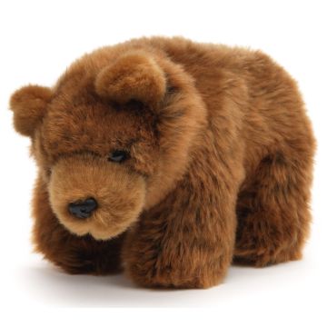 Braunbär, stehend - 23 cm (Länge) -- Plüsch-Bär