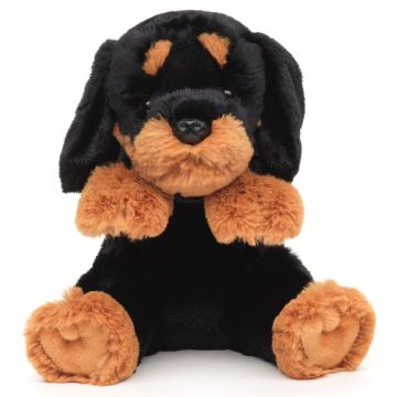 Dackel, sitzend - Kawaii - 20 cm (Höhe) -- Plüsch-Hund