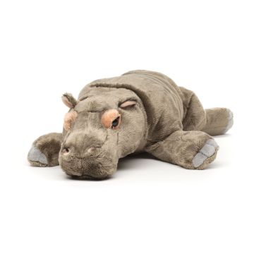 Nilpferd (groß), liegend | 46cm = 18" (Länge) | VE18 St.